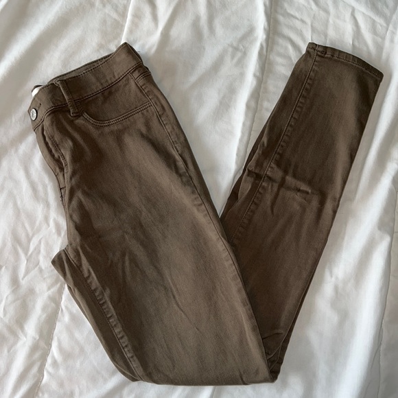 PacSun Denim - Olive Green Jeggings - 26